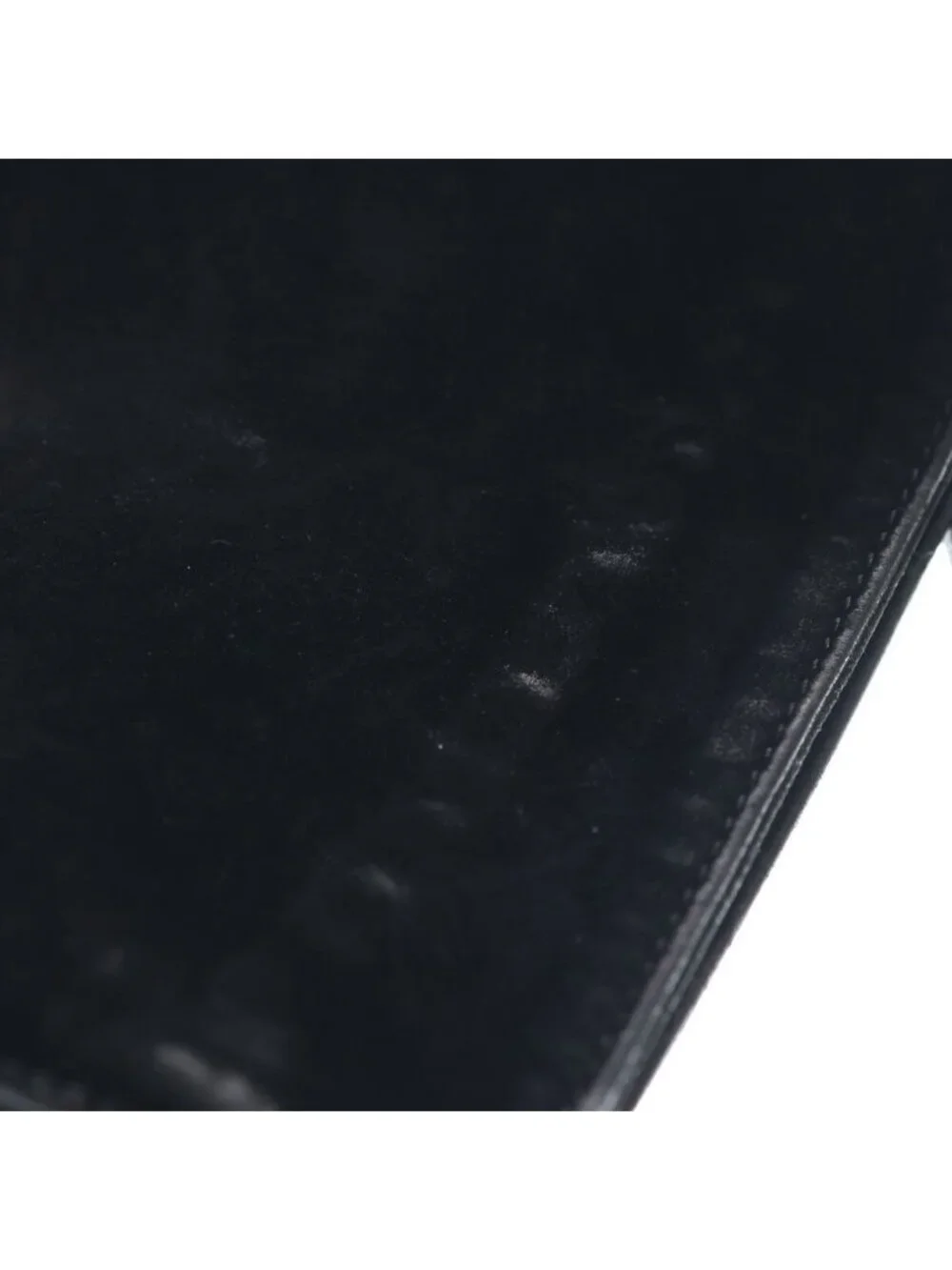 Chrome Hearts SQ Pkt Crs Square Pocket 3 Cross Patch Suede Shoulder Bag